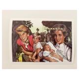 Mongolia Princess Diana commemorative stamp