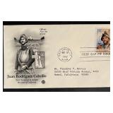 Juan Rodriquez Cabrillo First Day Cover