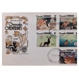 Grenada 1980 Bambi Souvenir First Day Cover