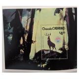 Grenada 1980 Bambi Souvenir Stamp Sheet