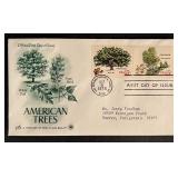 American Trees First Day Cover