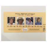Diana Princess of Wales commemorative stamp set