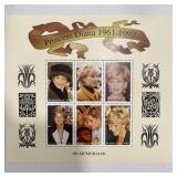 Burrina Faso Princess Diana commemorative stamp...