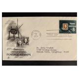 125th Anniversary Postage Stamps First Day Cover
