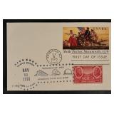 Molly Pitcher Monmouth First Day Cover
