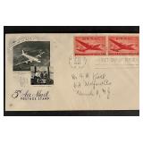 5 Cent Air Mail First Day Cover