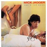 The Rolling Stones Mick Jagger signed She