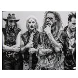 Drummer Ginger Fish Signed Photo