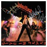 Judas Priest signed Unleashed in the East album