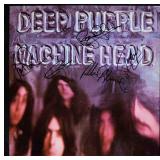 Deep Purple Machine Head signed album