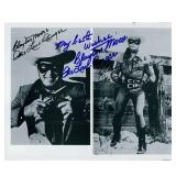 The Lone Ranger Clayton Moore  signed photo....