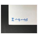 Andy Warhol Mao Zedong LE Lithograph