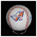 Anaheim Angels Players & Coaches Baseball by 7...