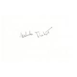 MLB Star Mahlon Duckett signed print.