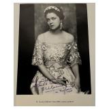 Eva Le Gallienne signed magazine page