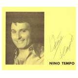 Funk Band 5Th Ave Frontman Nino Tempo signed photo