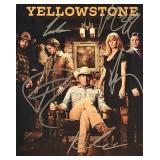 Yellowstone cast signed photo