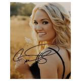 Country Music Star Carrie Underwood Signed Photo