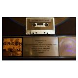 R.E.M. Platinum Metal Record & Cassette Award