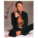Paul McCartney signed promo photo