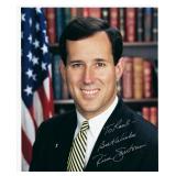 Rick Santorum signed photo