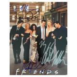 Friends cast signed photo