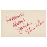The Lost Man Joanna Shimkus original signature