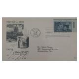 Ray E. Lee signed first day cover