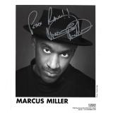 Musician Marcus Miller signed photo
