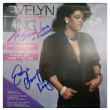 Evelyn King signed 45 record sleeve