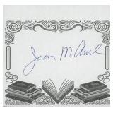 Jean M. Auel signed bookplate