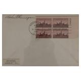 Robert Hannegan signed first day cover