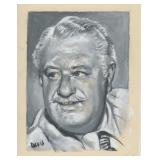 Dodge City Alan Hale Sr. original drawing