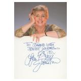 Comic Strip Artist Lynn Johnston signed note