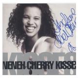 Neneh Cherry Kisses signed 45 record sleeve