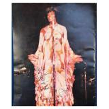 Dionne Warwick signed magazine photo