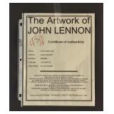 John Lennon Framed Bag One I