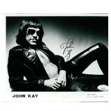 Steppenwolf John Kay Signed Photo JSA