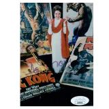King Kong Actress Fay Wray signed photo. JSA...