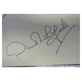 David Whitfield autograph