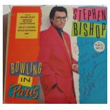 Stephen Bishop Bowling In Paris signed album