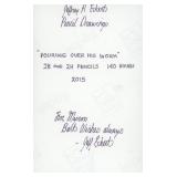 Pencil Artist Jeff Eckert personal note