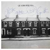 The Who Quadrophenia band signed album insert book