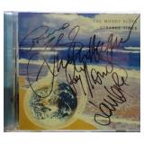 Moody Blues Strange Times band signed CD