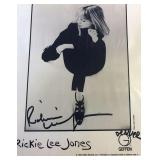 Rickie Lee Jones signed photo
