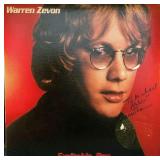 Warren Zevon signed Excitable Boy album