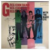 Greg Kihn Band With the Naked Eye signed album