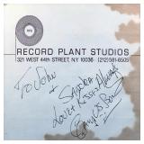 Gary US Bonds signed album