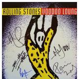 The Rolling Stones 1994 Voodoo Lounge signed album
