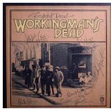 The Grateful Dead signed Workingmans Dead album